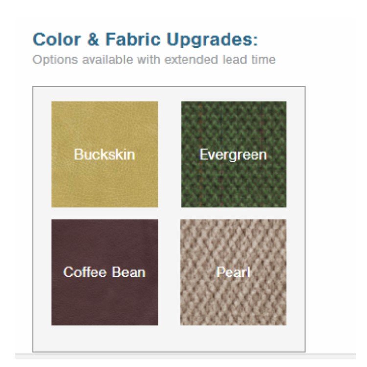 Comforter Series Seat Lift Chair color choices