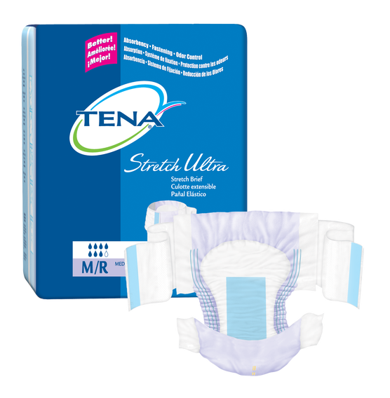 TENA Stretch Adult Incontinence Brief, Ultra Absorbency - Wellwise by  Shoppers