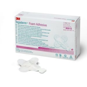 3M™ Tegaderm™ Foam Adhesive Dressing, 2.75″ x 2.75″, Mini Wrap