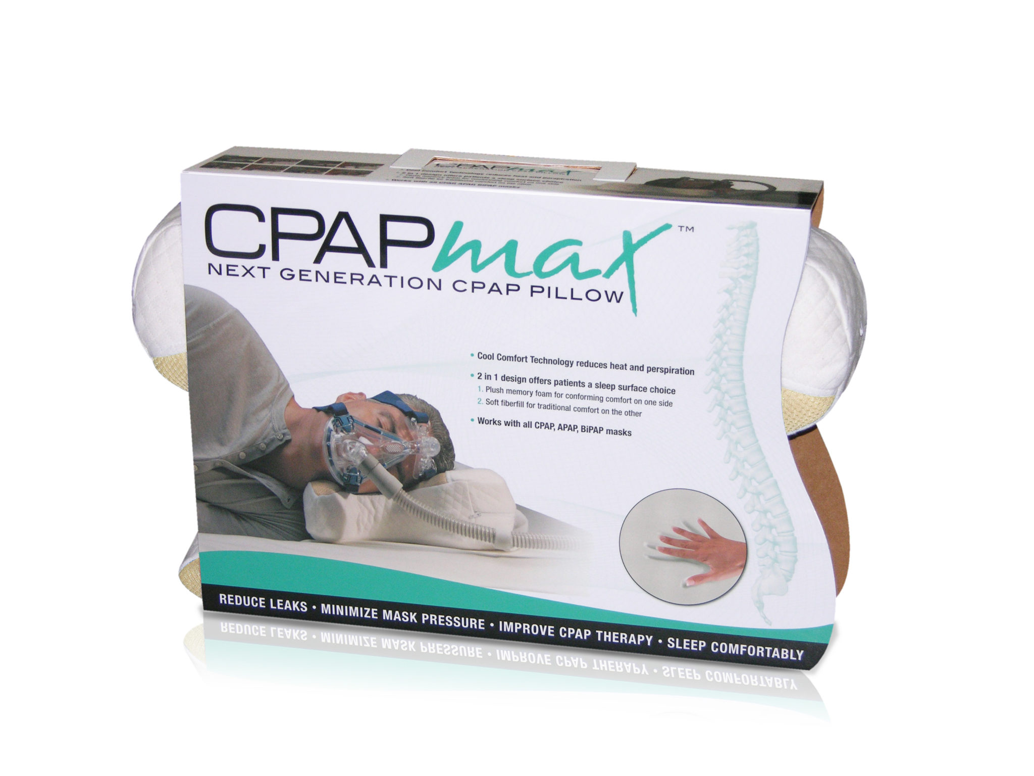 CPAPMax Contoured Sleeping Pillow