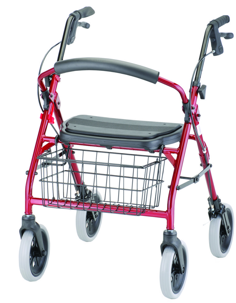 NOVA CRUISER DELUXE 4 WHEEL ROLLING WALKER Corner Home Medical