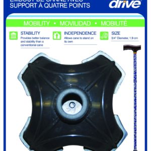 Quad Support Cane Tip 3-4 inch diameter