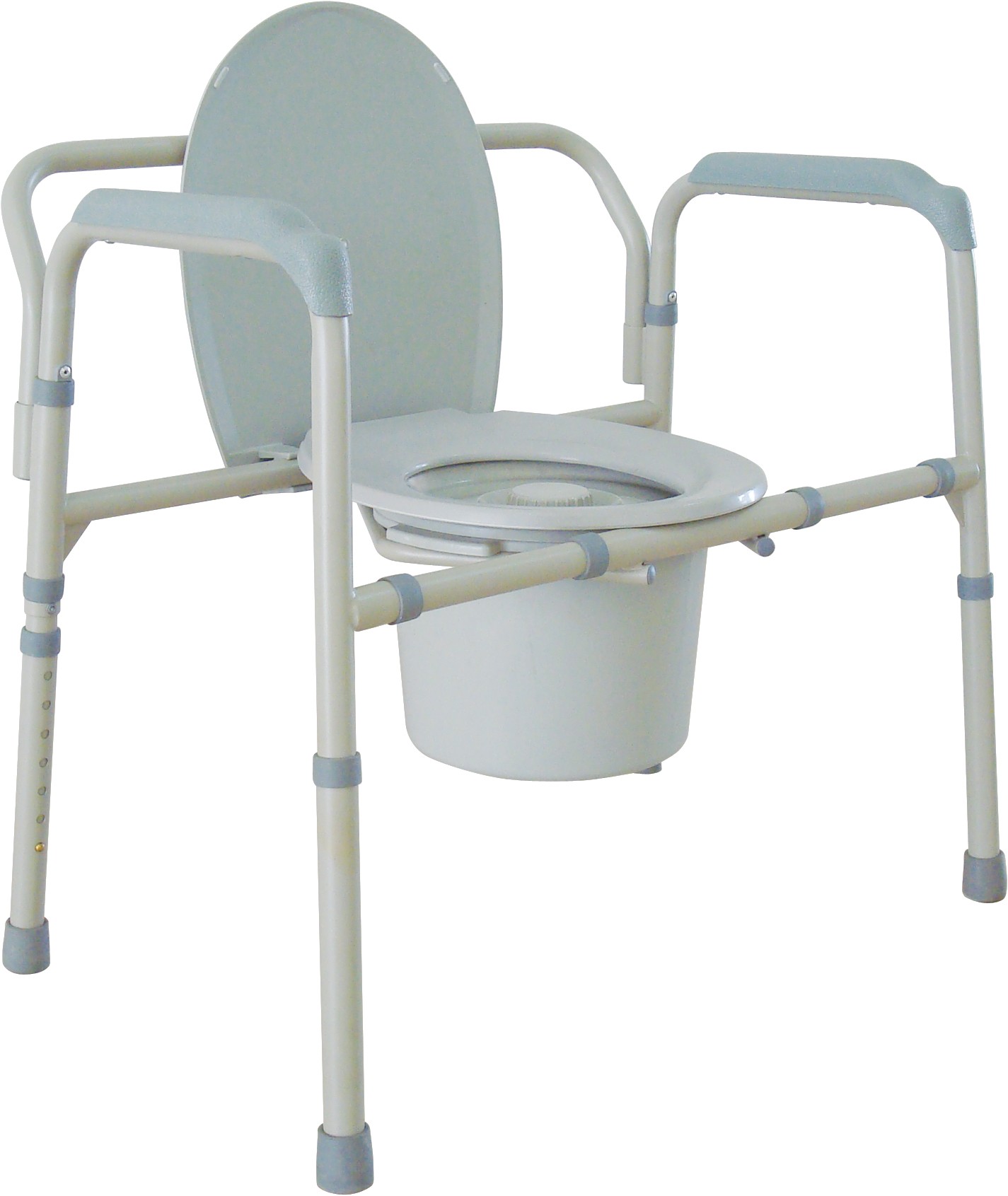 N - 8583 HEAVY DUTY DROP ARM COMMODE 500LB WEIGHT CAPACITY – HNH