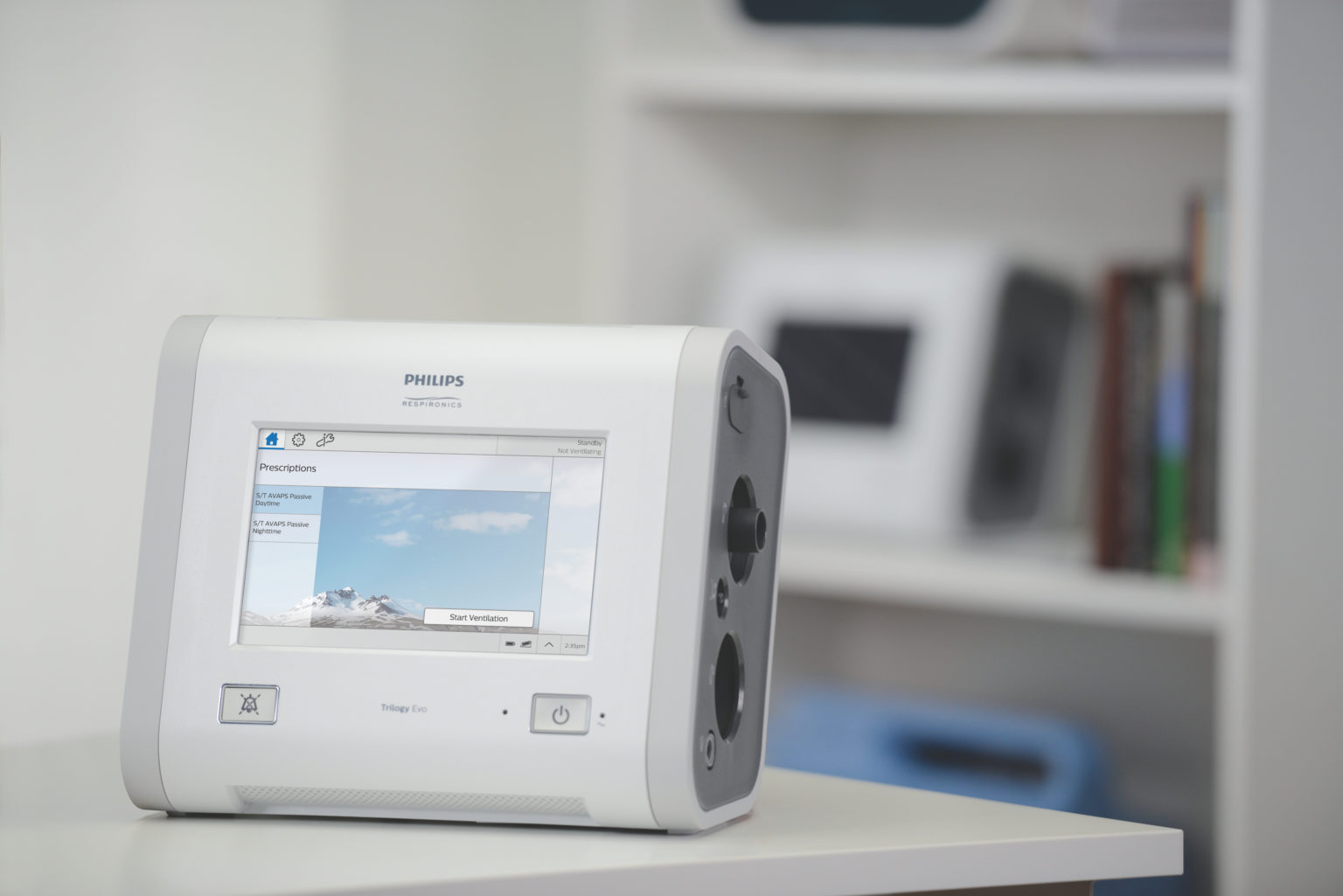 RESPIRONICS TRILOGY EVO VENTILATOR Corner Home Medical