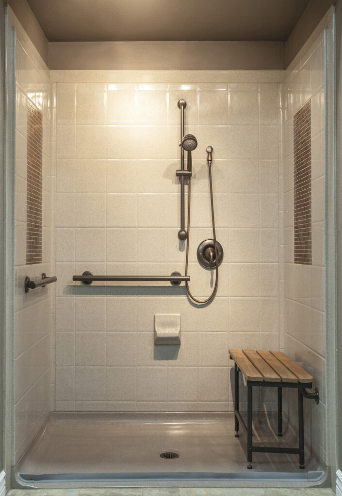 ZeroEntry Showers Corner Home Medical