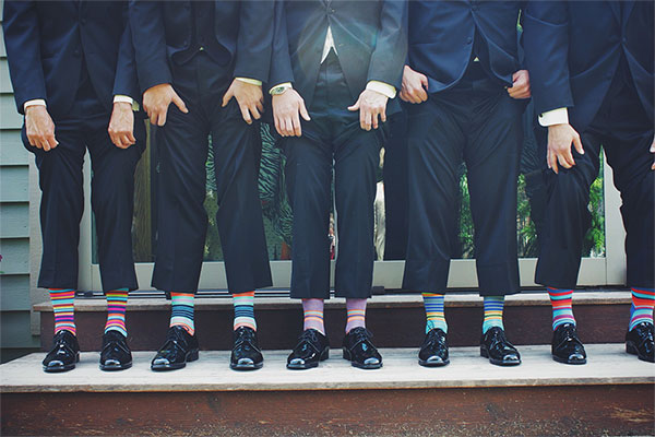 Men in Suits with Diabetic Socks — Maplewood, MI — Corner Home Medical