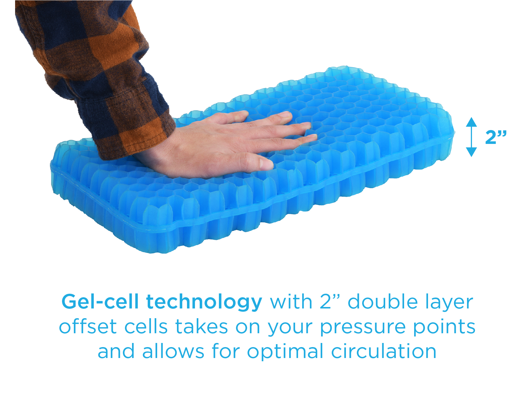 KNEE GEL CUSHION FOR KNEE WALKER - Image 5