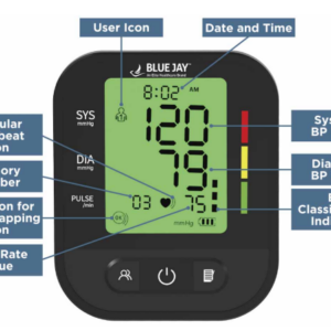 BLUE JAY BLOOD PRESSURE MONITOR PERFECT MEASURE